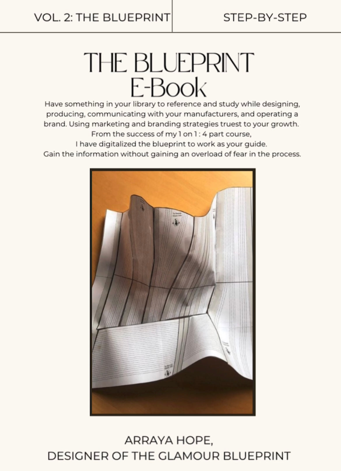 Vol.2 THE BLUEPRINT 4 segment Design & Business E-Book