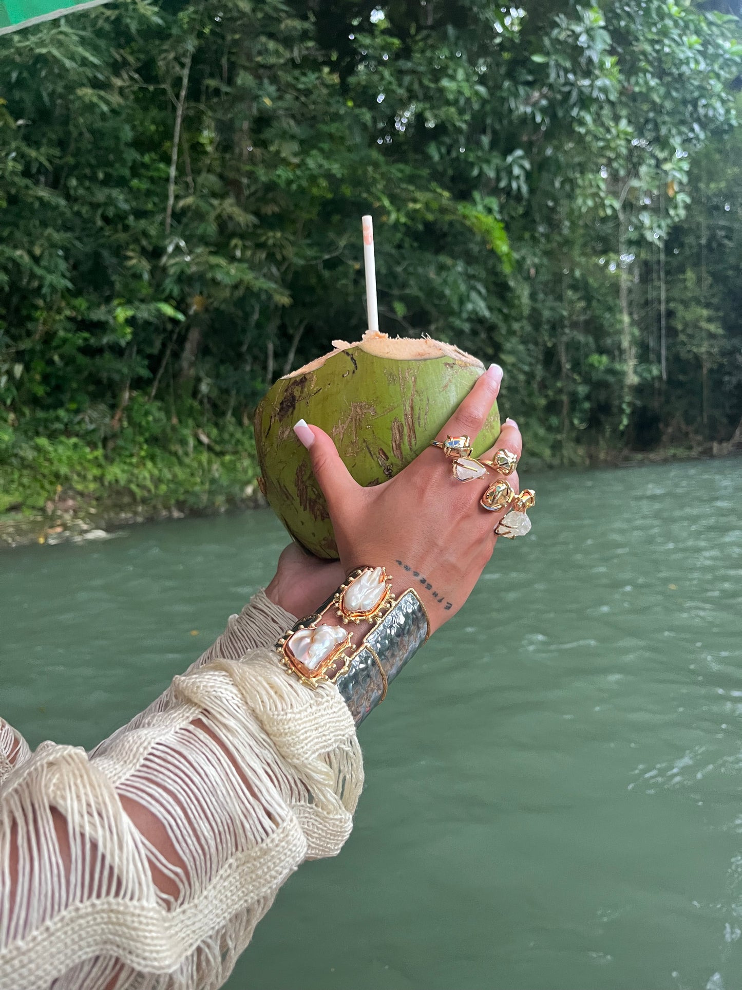 Pearl cuffs