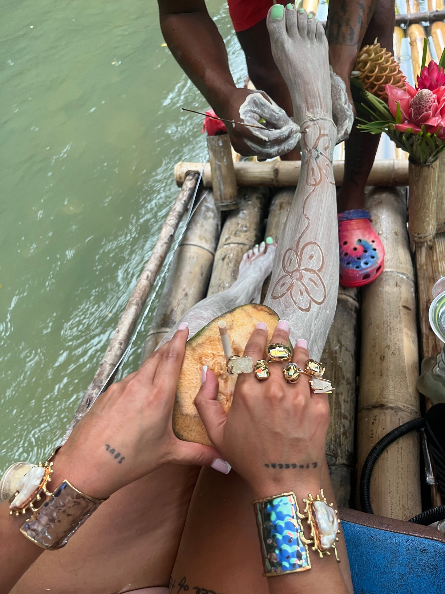 Pearl cuffs