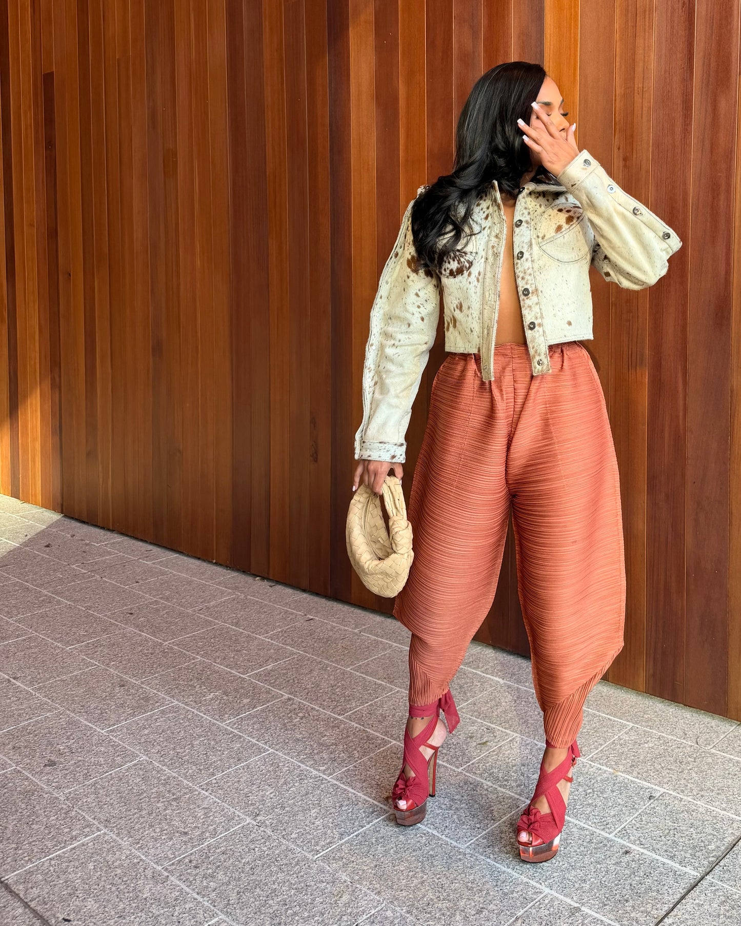 Mizuki Cowhide Ponyhair